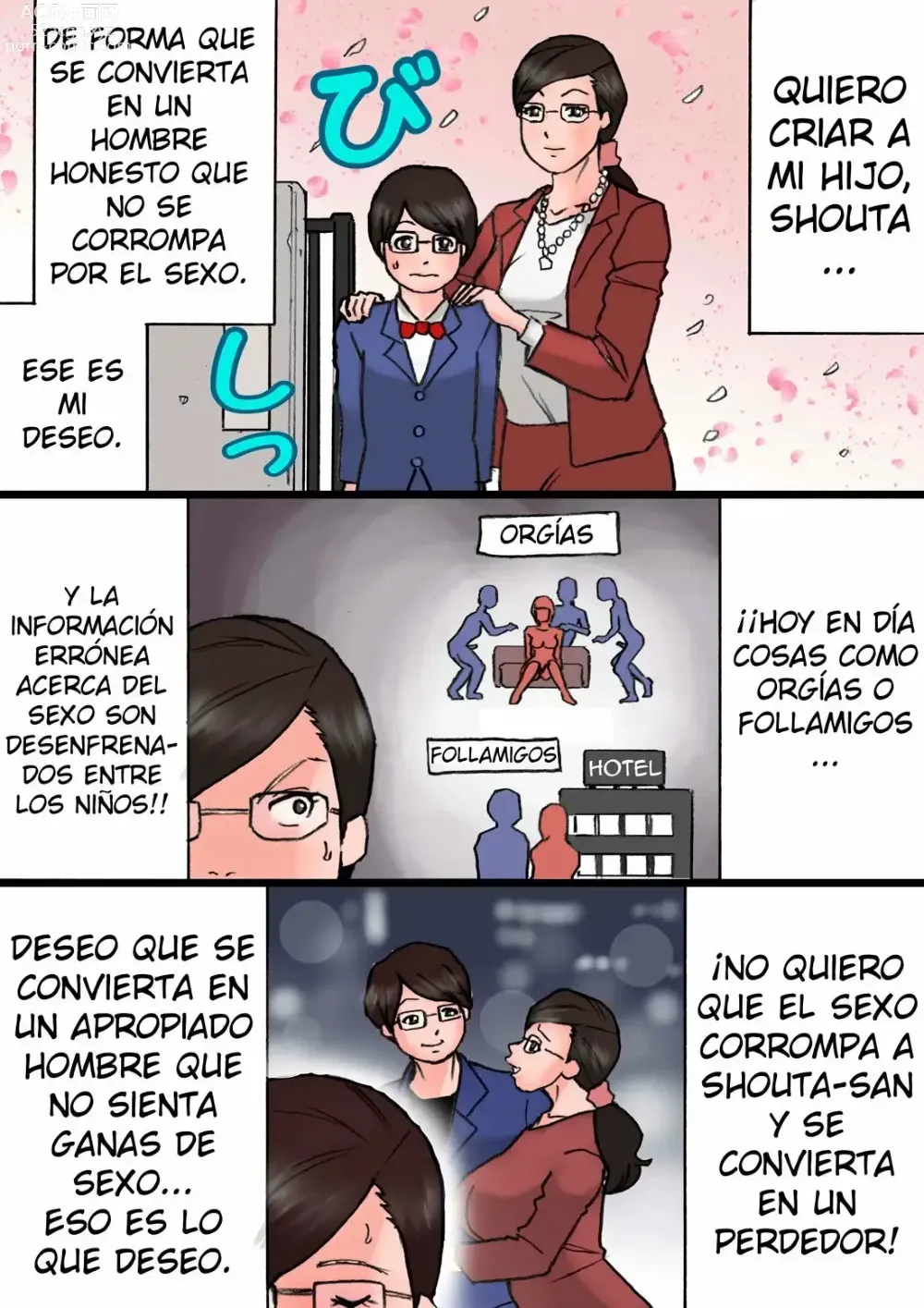 Page 14 of doujinshi Sexo Con Mamá Mientras Ella Está Enojada Conmigo 2