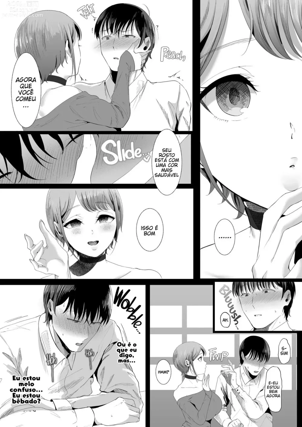 Page 18 of doujinshi Mashiro Monica ha kowaku ni shiboritoru