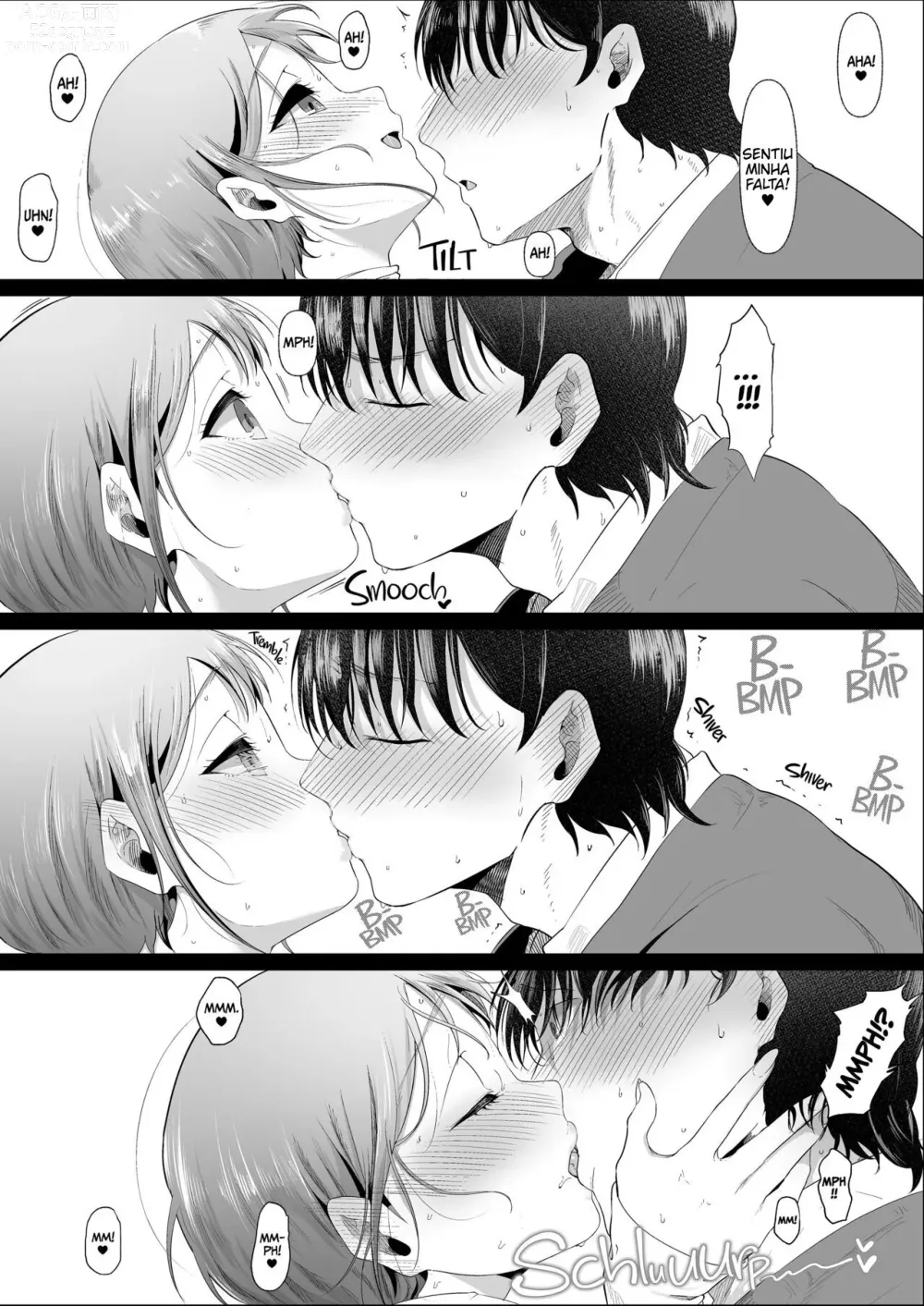 Page 57 of doujinshi Mashiro Monica ha kowaku ni shiboritoru