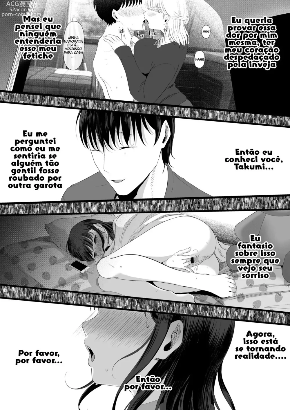 Page 66 of doujinshi Mashiro Monica ha kowaku ni shiboritoru