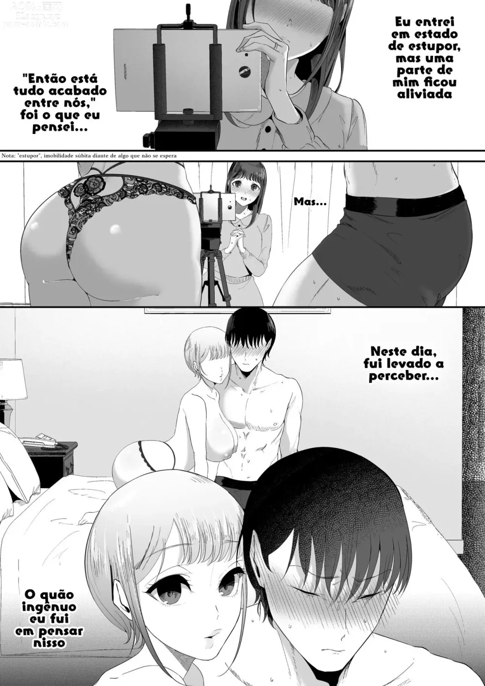 Page 68 of doujinshi Mashiro Monica ha kowaku ni shiboritoru