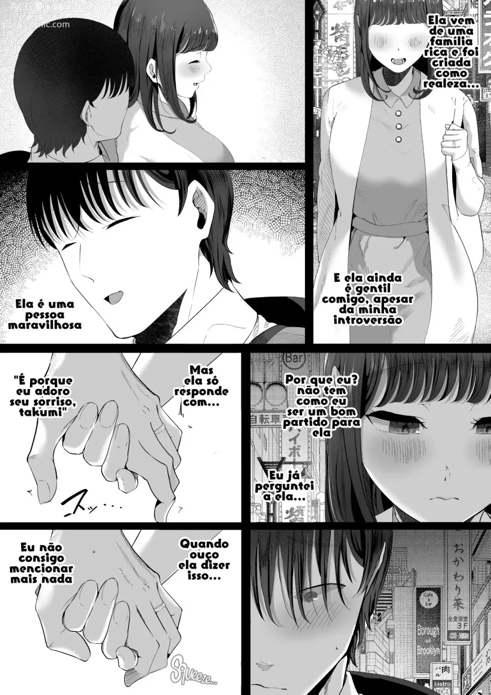 Page 9 of doujinshi Mashiro Monica ha kowaku ni shiboritoru