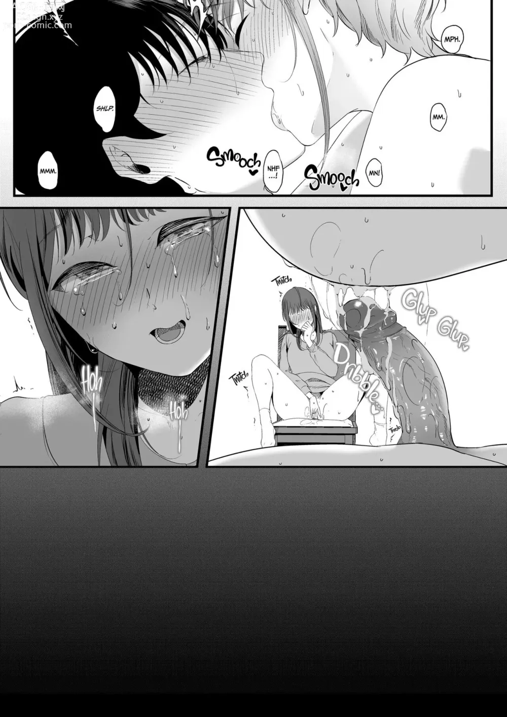 Page 83 of doujinshi Mashiro Monica ha kowaku ni shiboritoru