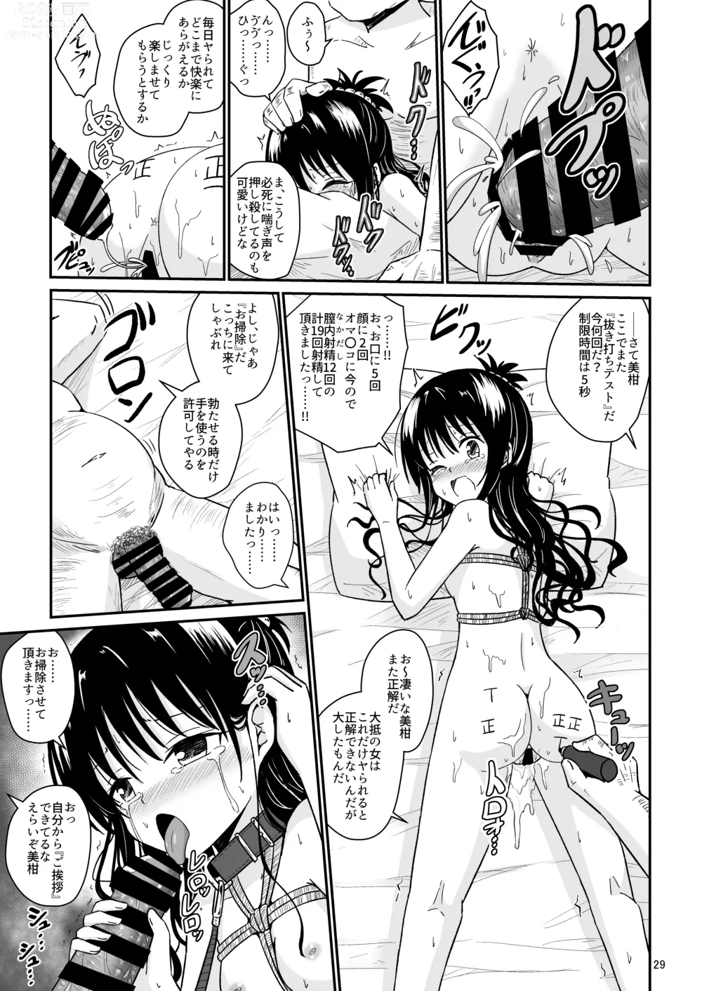 Page 28 of doujinshi Mikan no Ecchi na Hon