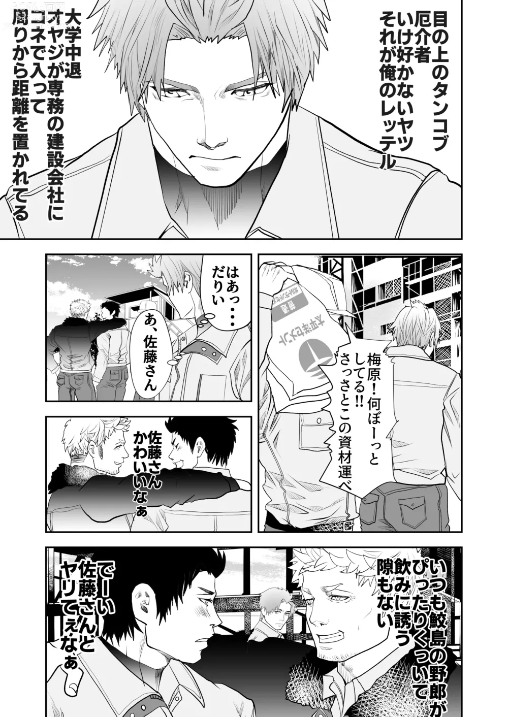 Page 3 of doujinshi Umehara-kun wa Kyochin ni Yowai