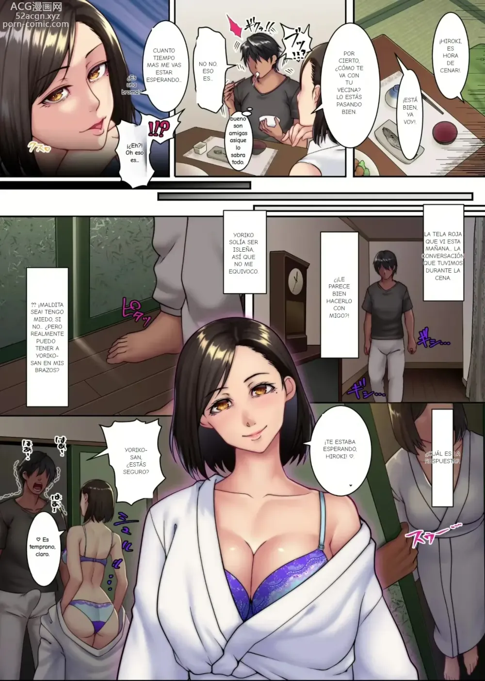 Page 17 of doujinshi Una Isla Donde Sólo Hay Esposas Frustradas