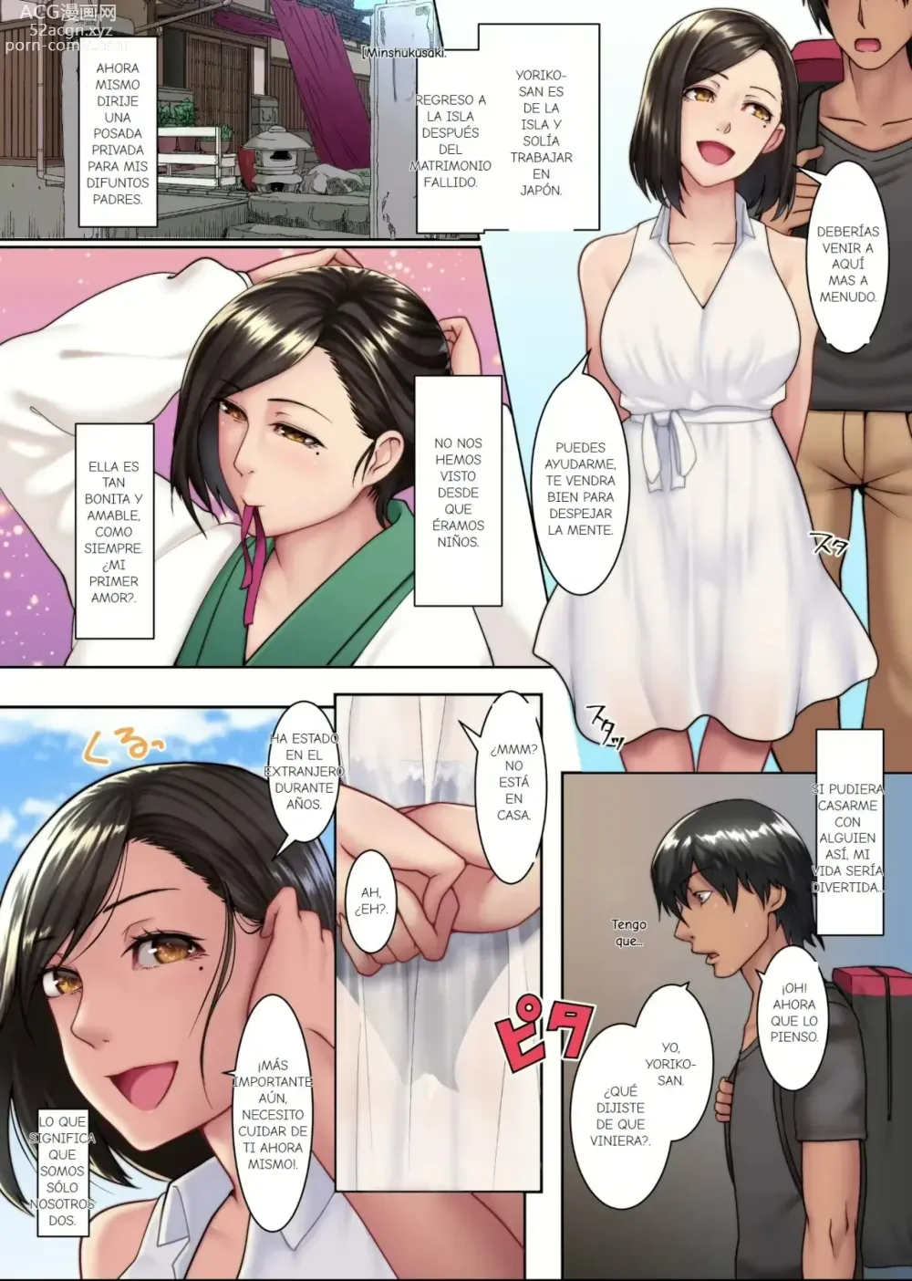 Page 4 of doujinshi Una Isla Donde Sólo Hay Esposas Frustradas