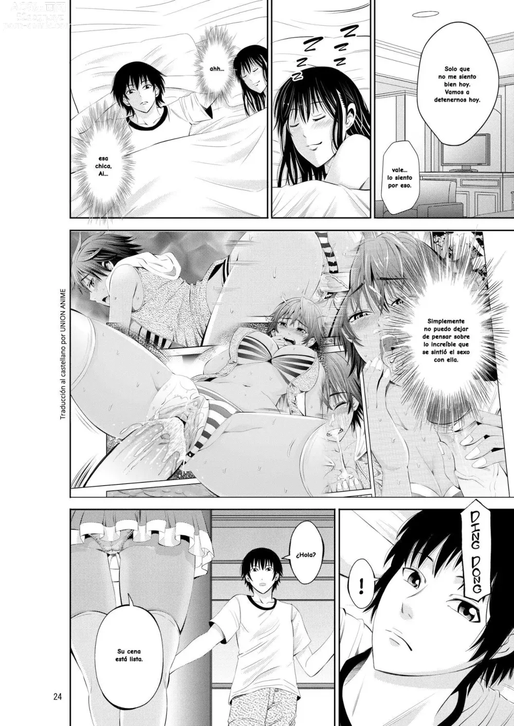 Page 25 of doujinshi My Summer Paradise: Fucking a Beach Girl Behind My Girlfriend's Back (decensored)