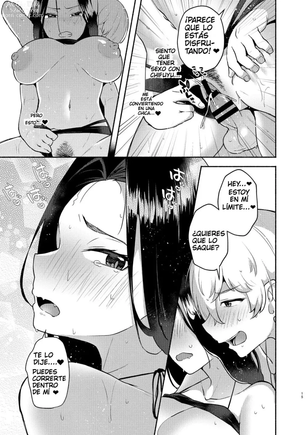 Page 13 of doujinshi Hito Natsu no Mermaid