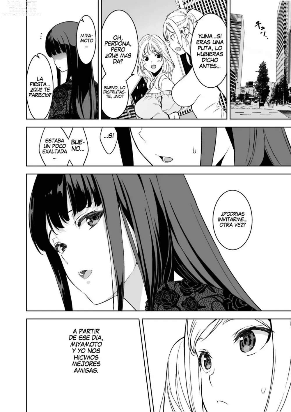 Page 35 of doujinshi Ane to Bitch no Hito ni wa Ienai Minatoku Tawaman Party Night