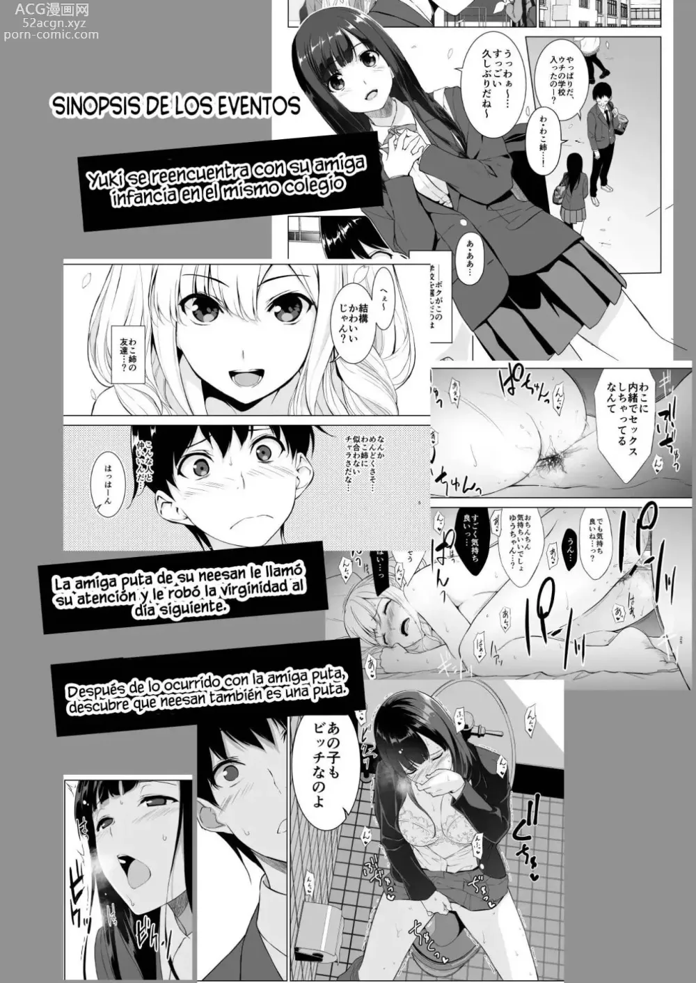 Page 2 of doujinshi Seiso na Ane ga Suki nanoni, Bitch to Sex Shiteru Ore 2