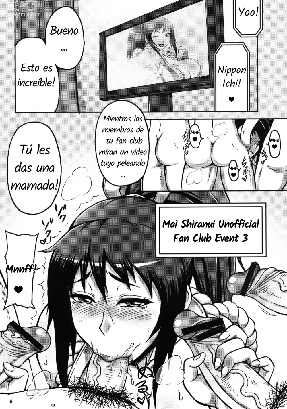 Page 4 of doujinshi Shiranui Mai Hikoushiki FC Event 3