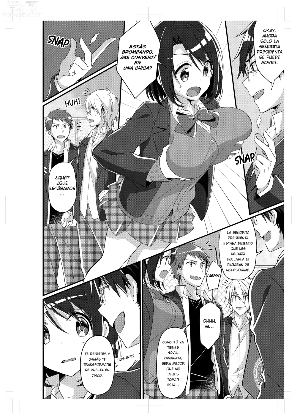 Page 7 of doujinshi Shouwaru Iinchou o M Onna-ka Seisai