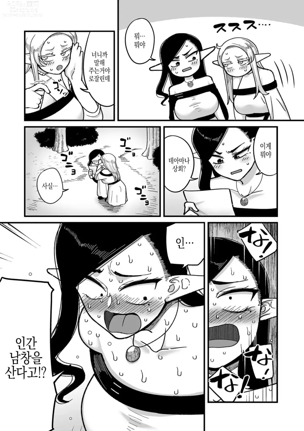 Page 3 of manga 엘프전용 남창딜리버리 서비스 2편 황혼의 로잘린데