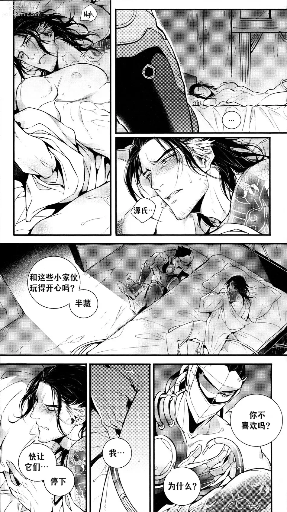 Page 13 of doujinshi 黑鸟の囚人