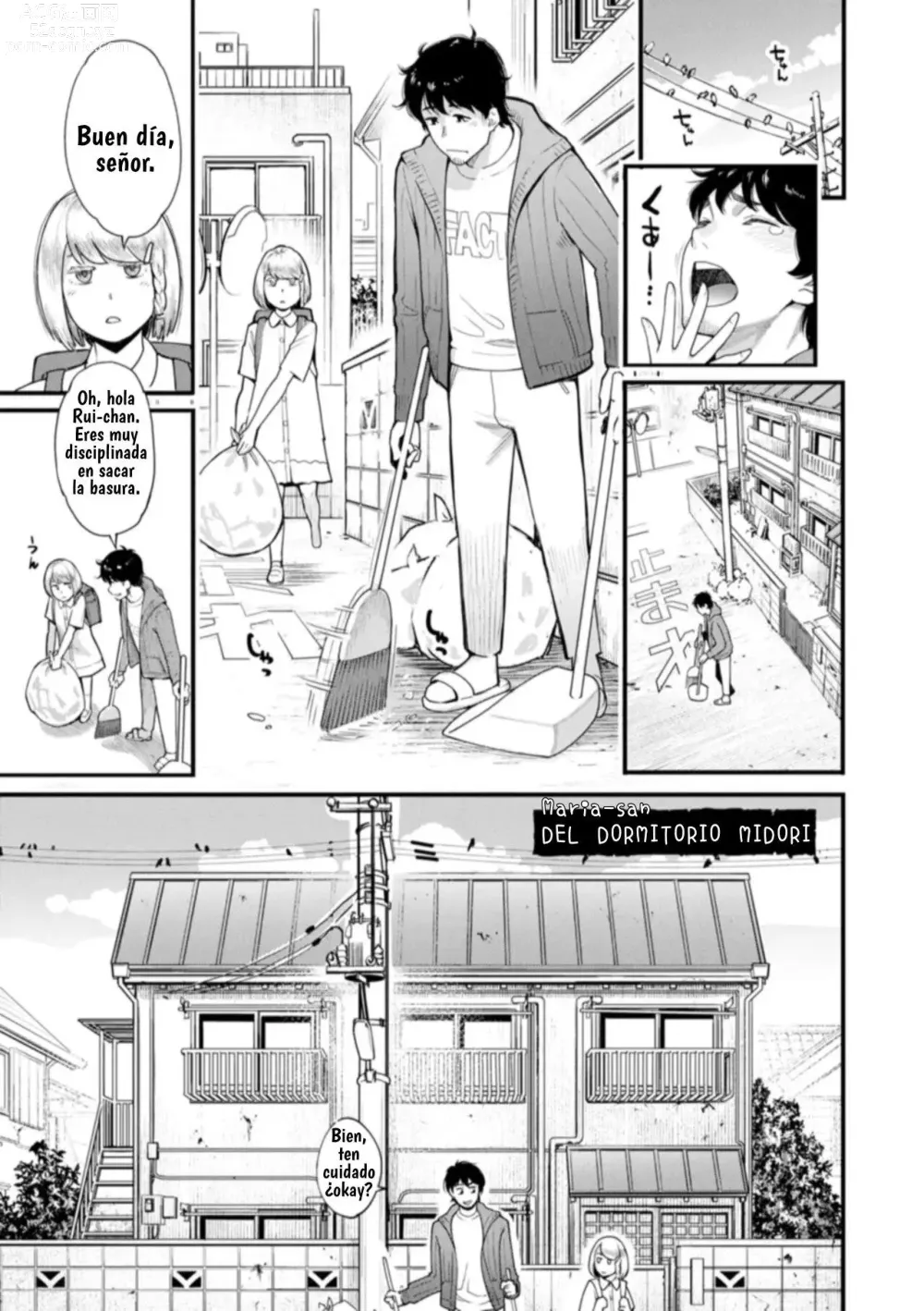 Page 1 of manga Maria-san del dormitorio midori