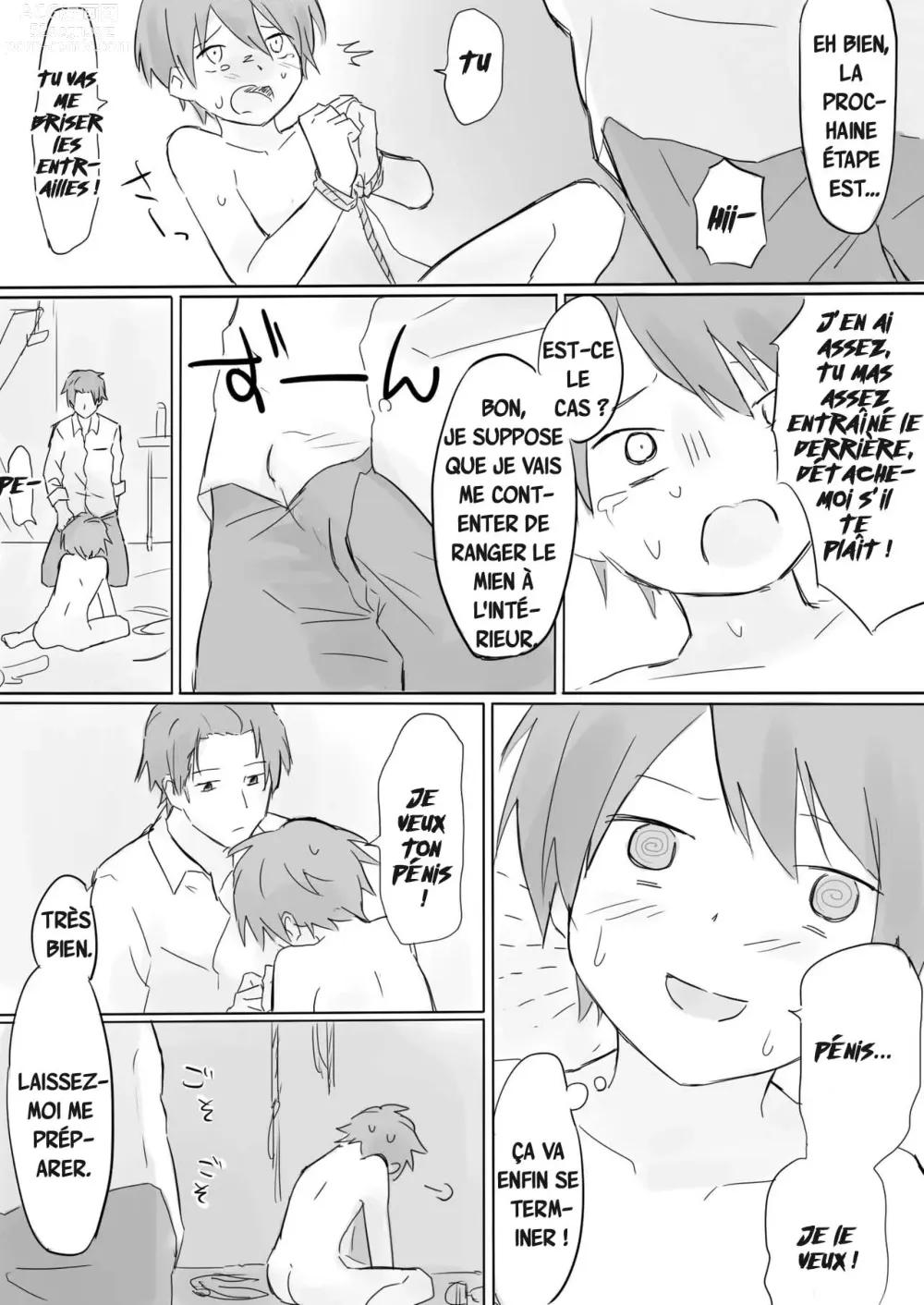 Page 10 of doujinshi Anal Hirogete Zenritsusen Ryoujoku