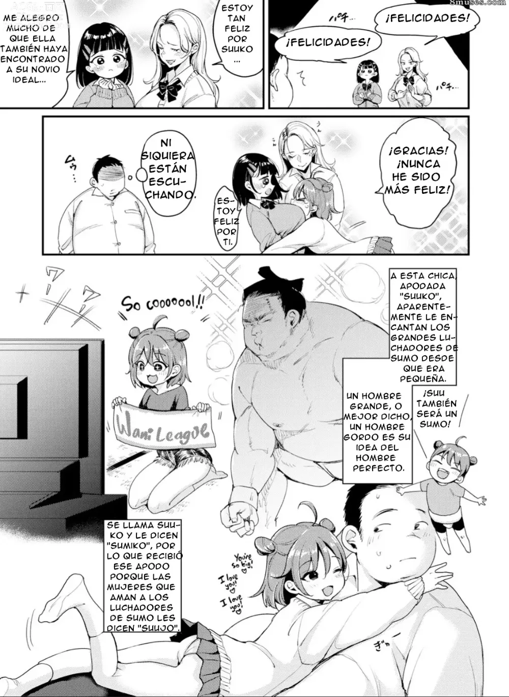 Page 3 of manga La Chica Amante Del Sumo