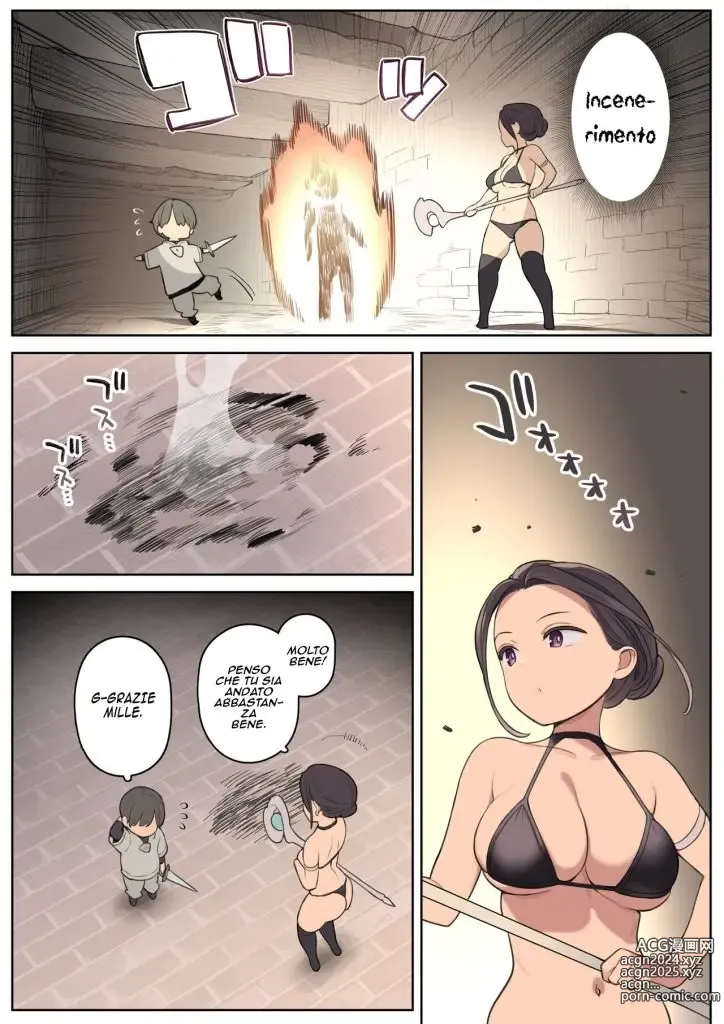 Page 4 of doujinshi Allenato da una Milf