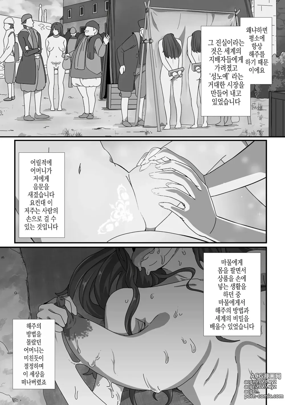 Page 3 of manga 음문행상인 스피카