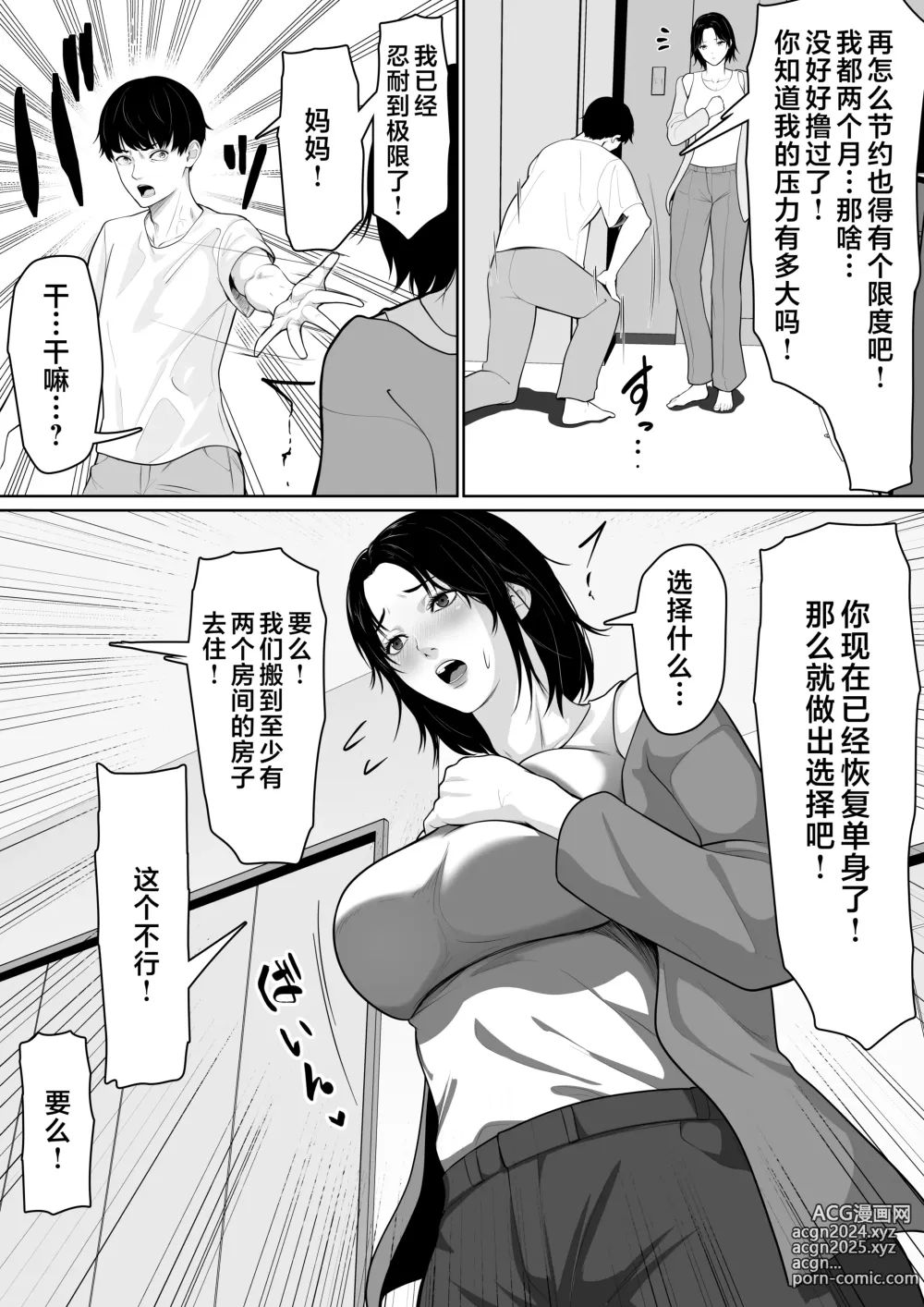 Page 4 of doujinshi Okaa-san de Sumasushikanakute