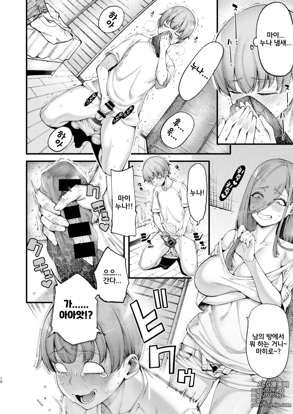 Page 8 of doujinshi Zuborana de Ecchi na Onee-chan wa Dou Kangaetemo Boku o Sasotteiru