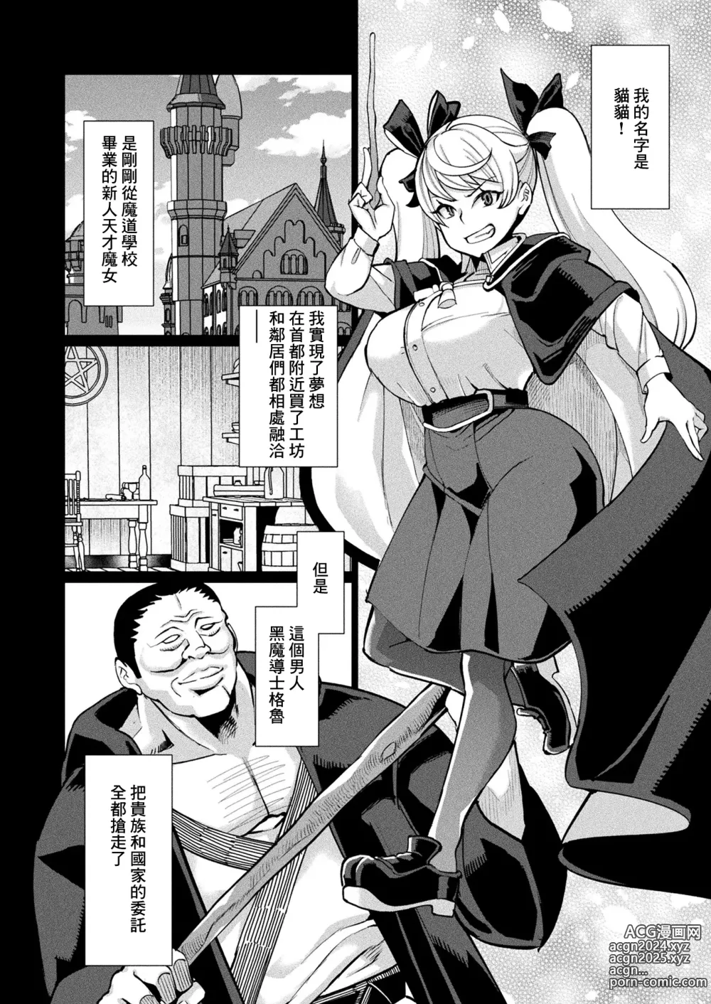 Page 2 of manga Demonstration Witch Shinmai Majo wa Inmon Jikentai