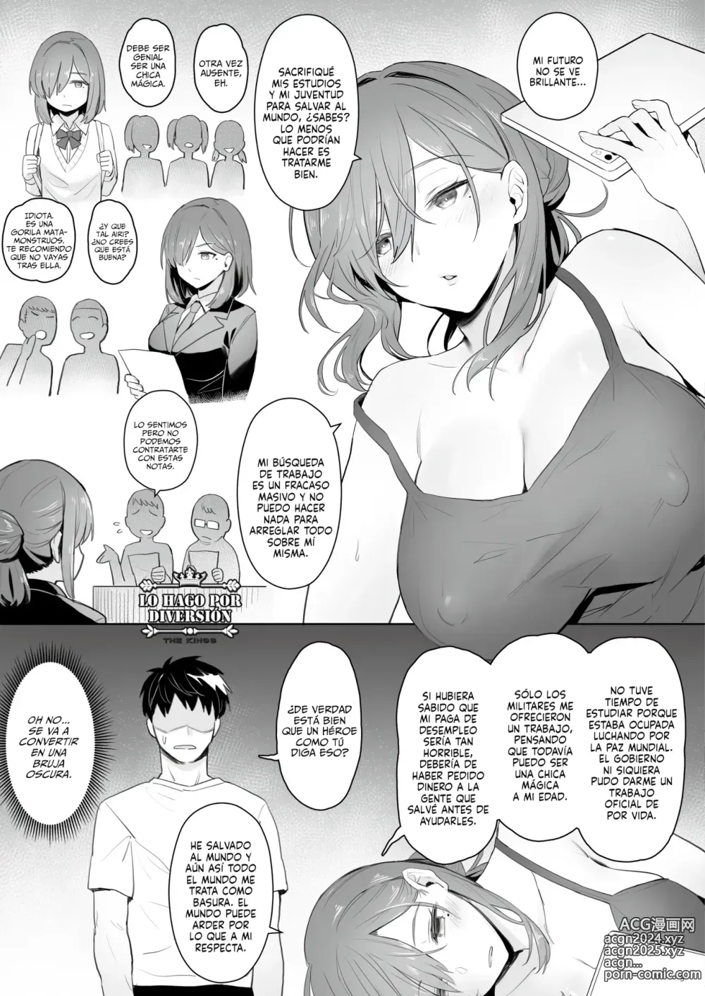 Page 8 of doujinshi La Vida NEET De Una Antigua Chica Mágica