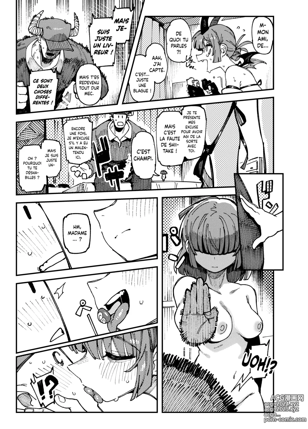 Page 39 of doujinshi Ie ga Shike Sugite Haete Kita Genkaku Yuuhatsu Suru Kinoko o Goshoku Shite Hatsujou Shita Ato no Are ya Kore