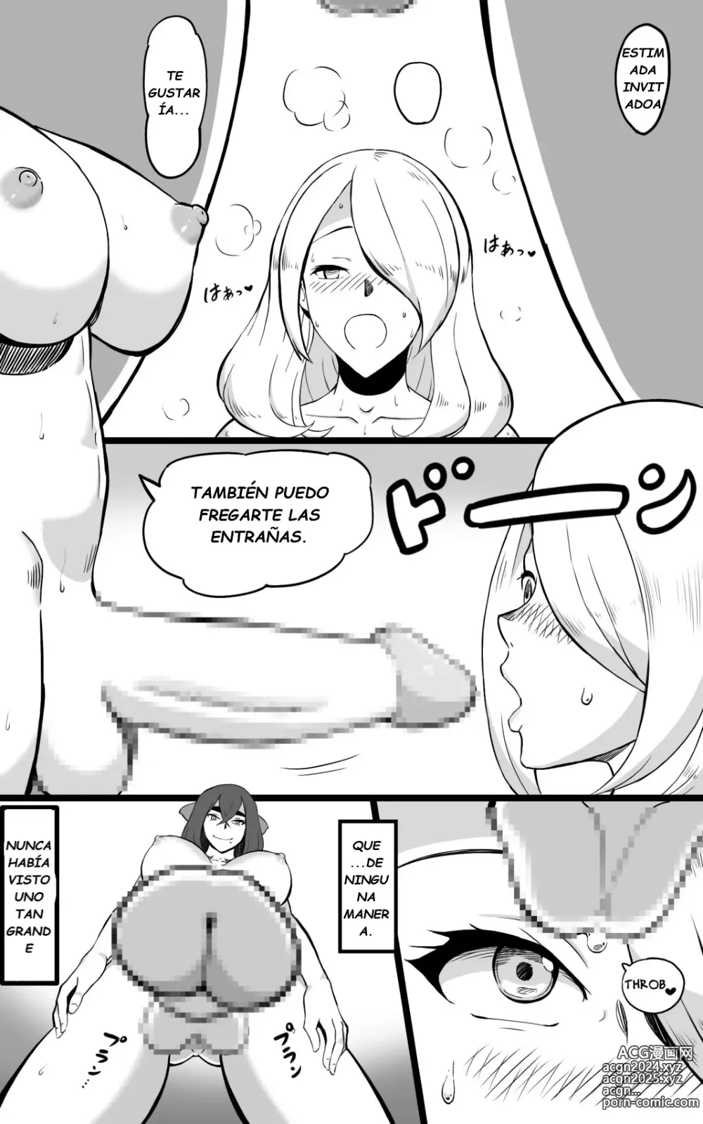 Page 14 of doujinshi Hidden Futanari Hot-springs Retreat ~what becomes of the broken hearted~