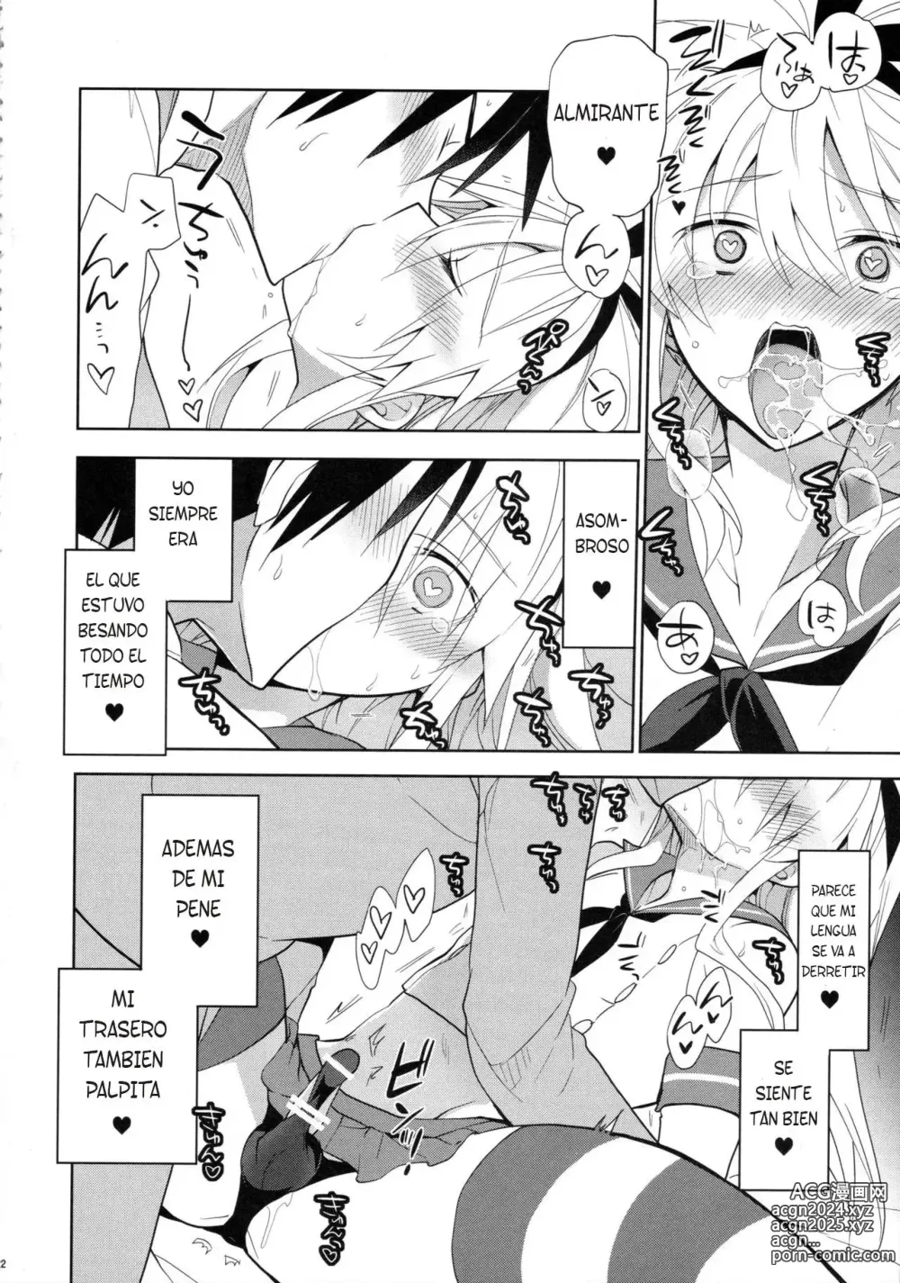 Page 20 of doujinshi El amor de Shimakaze-kun es ciego