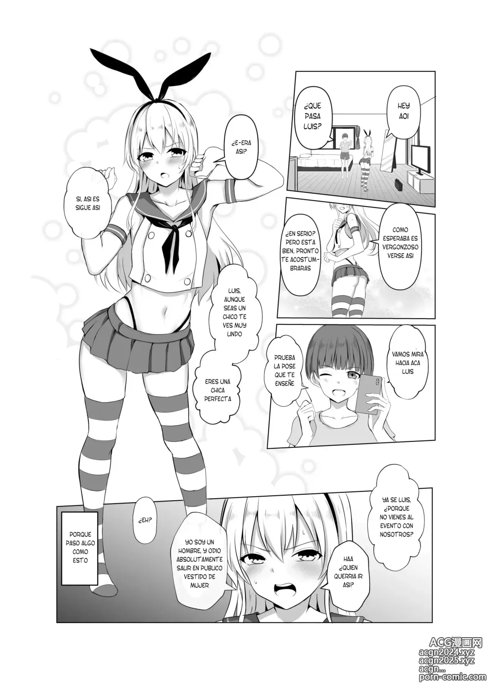 Page 2 of doujinshi Shimakaze-kun ni Natte Ecchi Shichau Hon