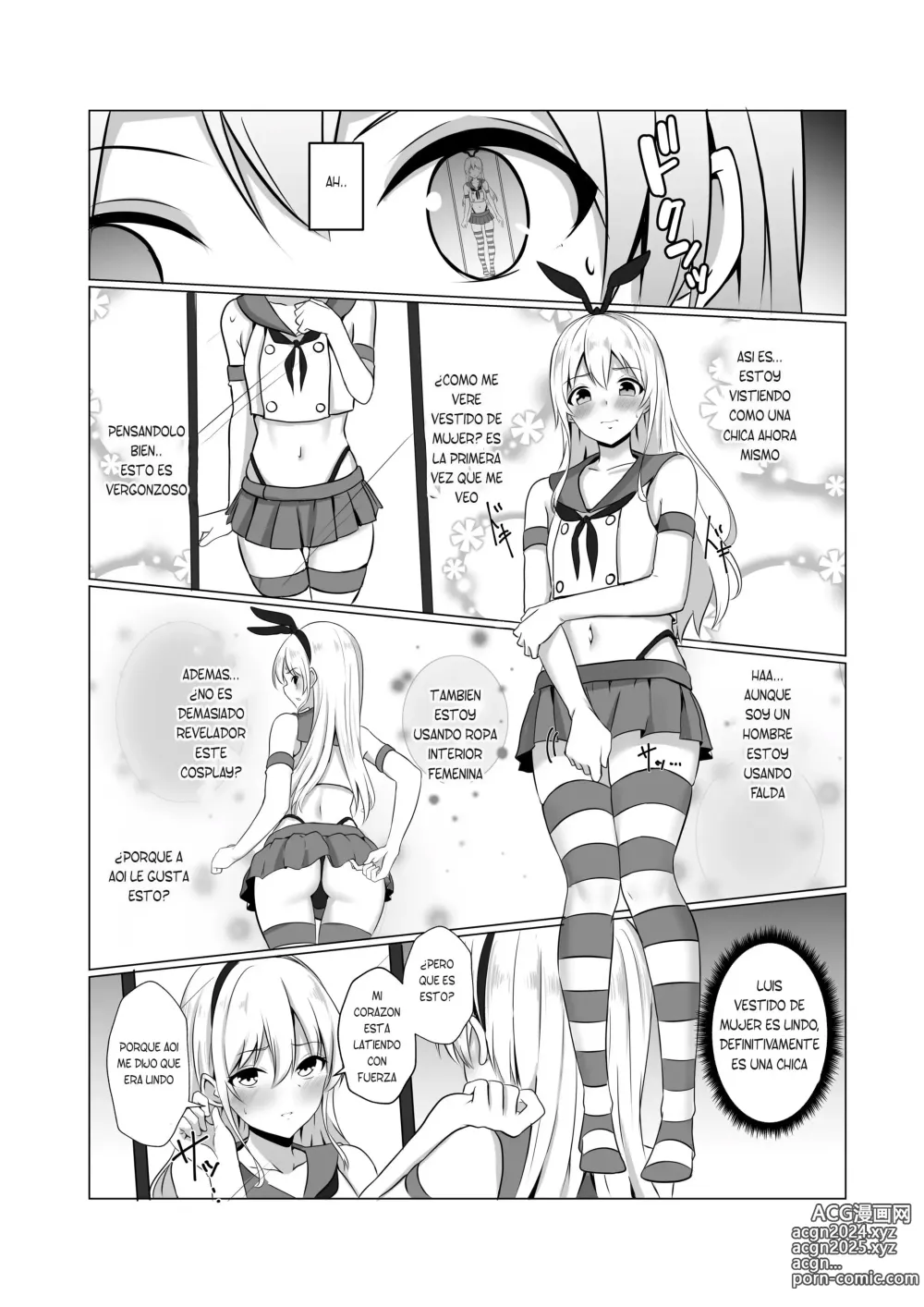 Page 5 of doujinshi Shimakaze-kun ni Natte Ecchi Shichau Hon