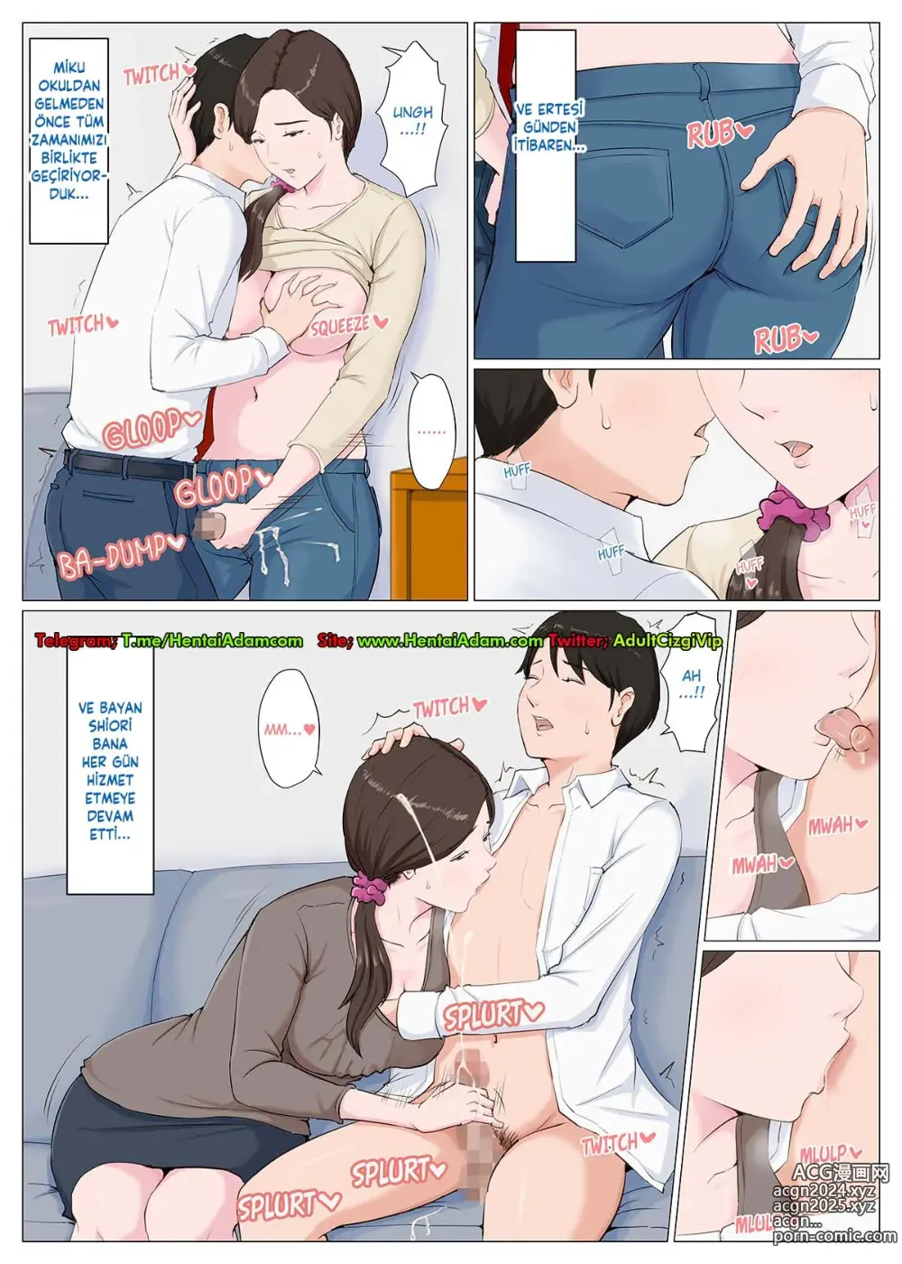 Page 32 of doujinshi A Motherly Woman (Sapkın Arzular) 1-2