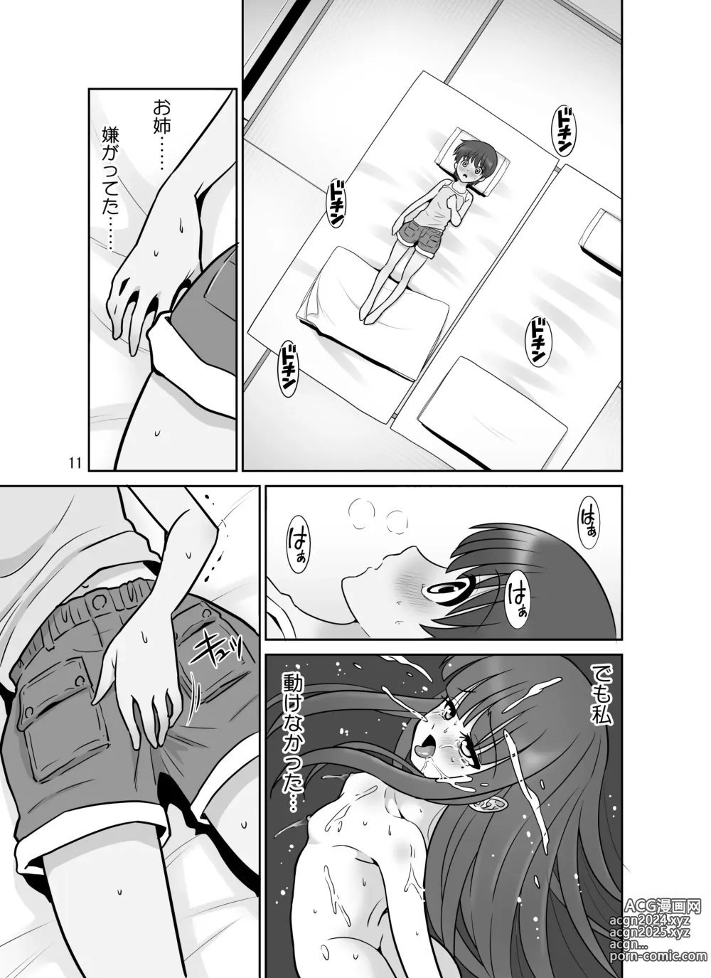 Page 11 of doujinshi Takizawa shimai-sei-chou nikki