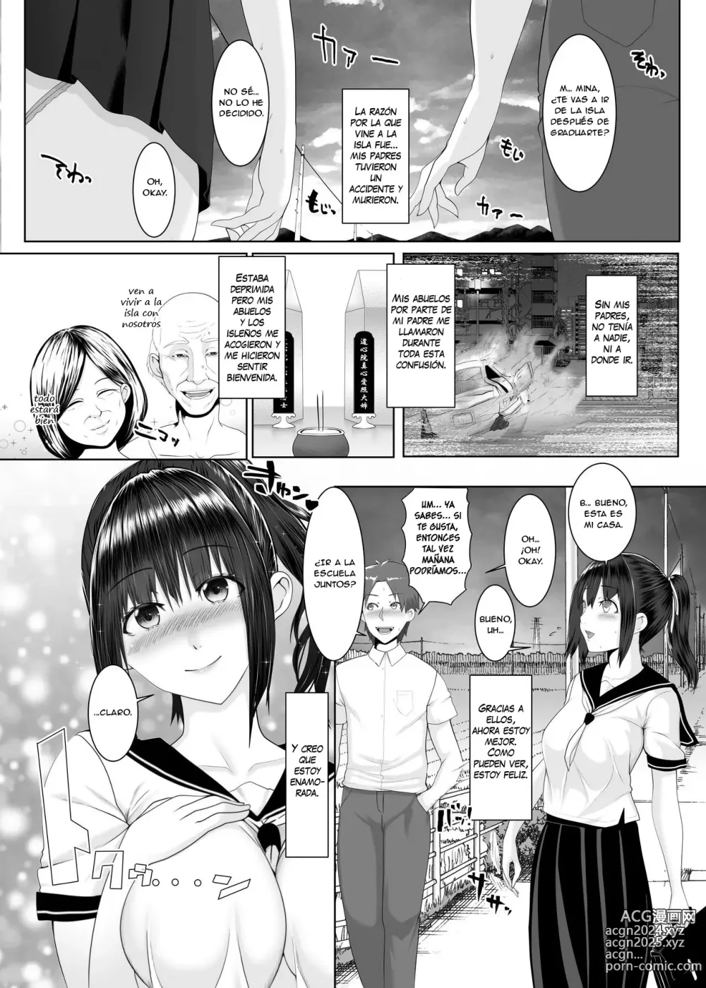 Page 3 of doujinshi Haramase no Shima ~Otome wa Kotou de Haramibara ni Naru~