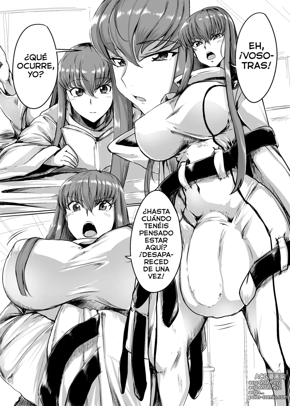 Page 2 of doujinshi Zoushoku suru C - Los clones de C