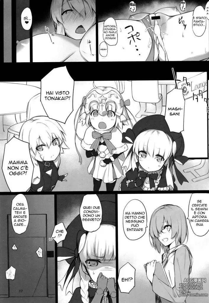 Page 15 of doujinshi La Preoccupazione di Artoria