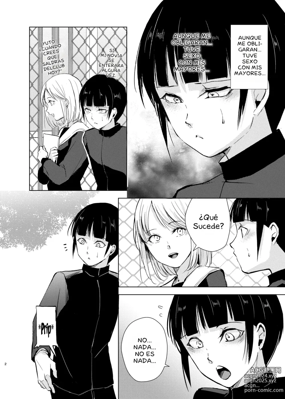 Page 3 of doujinshi Kyuudou Danshi 2 x Netorare Choukyou Bukatsu no Senpai ni Mesu Ochi Saserare Kanojo ni Kakurete Shuuchi Choukyou Saremashita