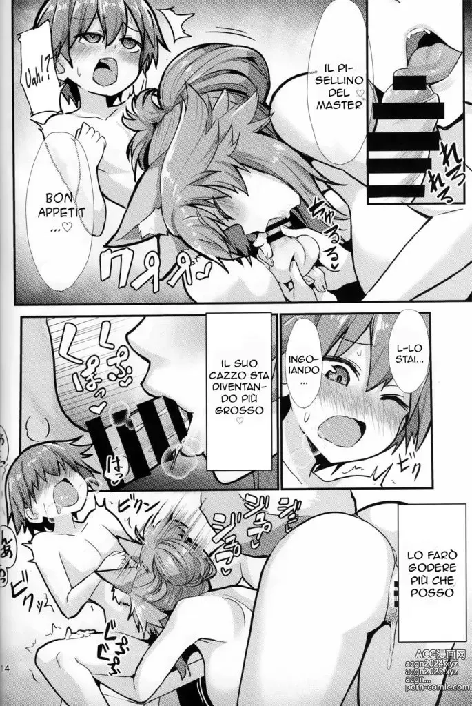 Page 14 of doujinshi Come Crescono in Fretta