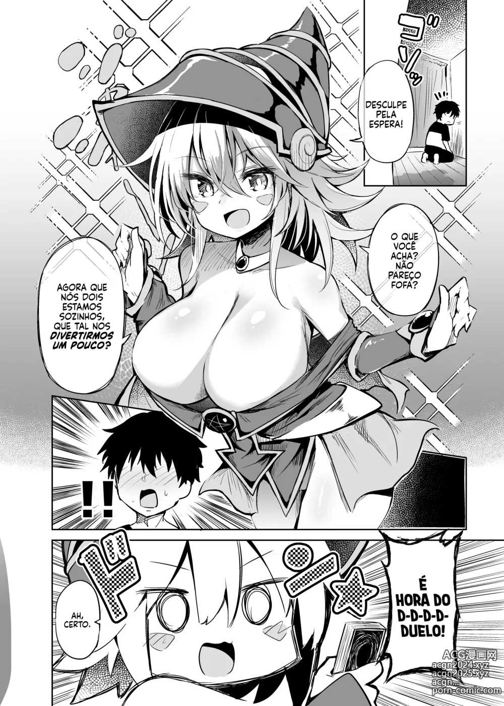 Page 11 of doujinshi Fodendo uma Cosplayer da Maga Negra