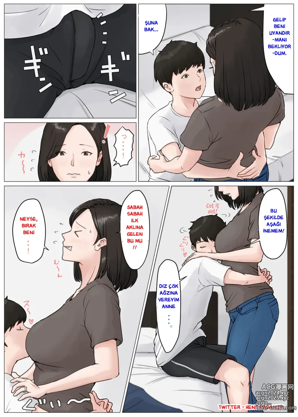 Page 94 of doujinshi Mother and No Other!! (Seksi Annem) 1-4