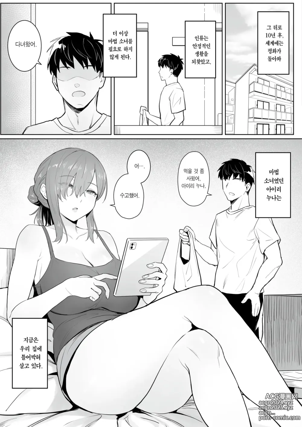 Page 5 of doujinshi 전직 마법 소녀의 히키코모리 생활 (decensored)