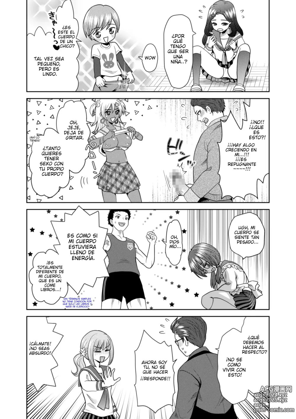 Page 13 of doujinshi Intercambio de cuerpos en un festival cultural