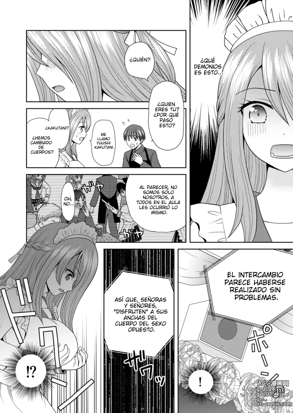 Page 14 of doujinshi Intercambio de cuerpos en un festival cultural