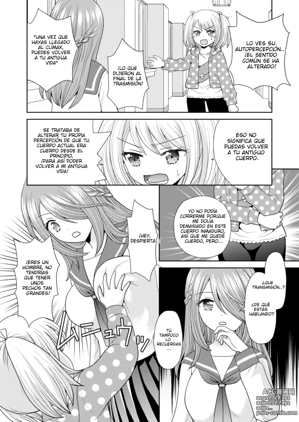 Page 35 of doujinshi Intercambio de cuerpos en un festival cultural