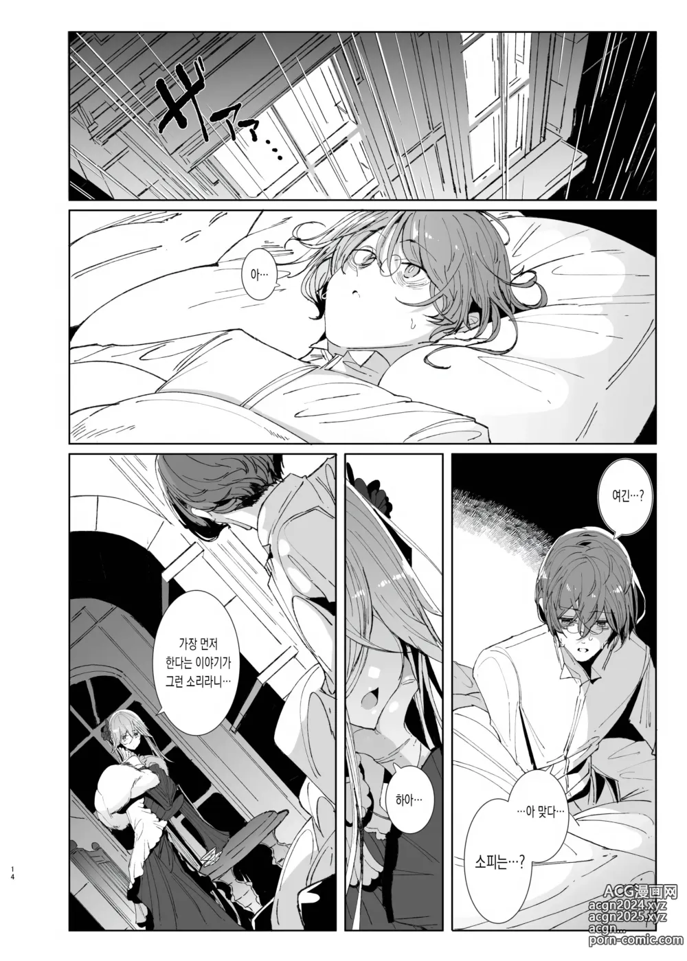 Page 13 of doujinshi 신사시중 메이드 소피씨 9