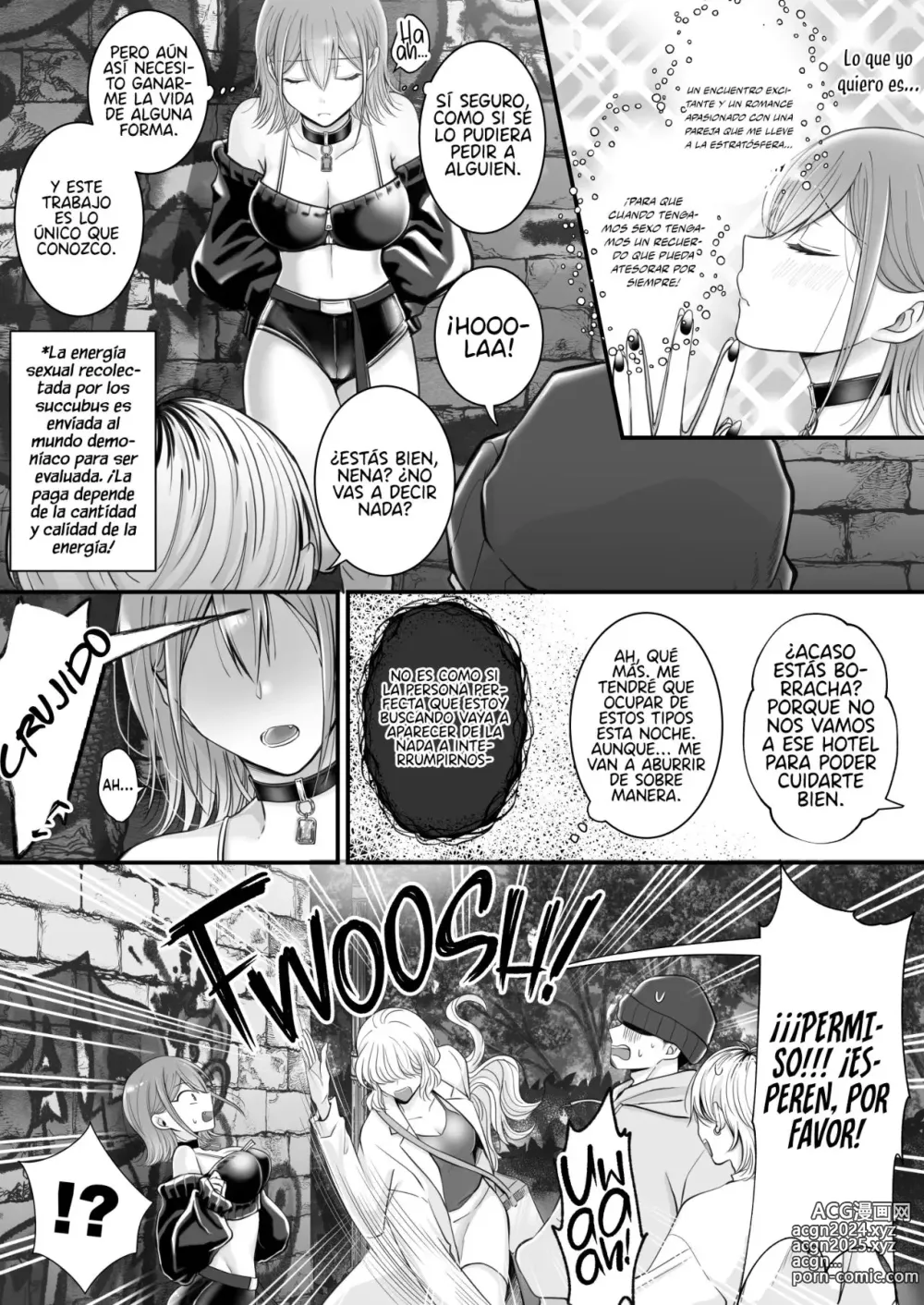 Page 3 of doujinshi Yuri de Succubus  Vol. 1 No puedo creer que haya caido por una humana