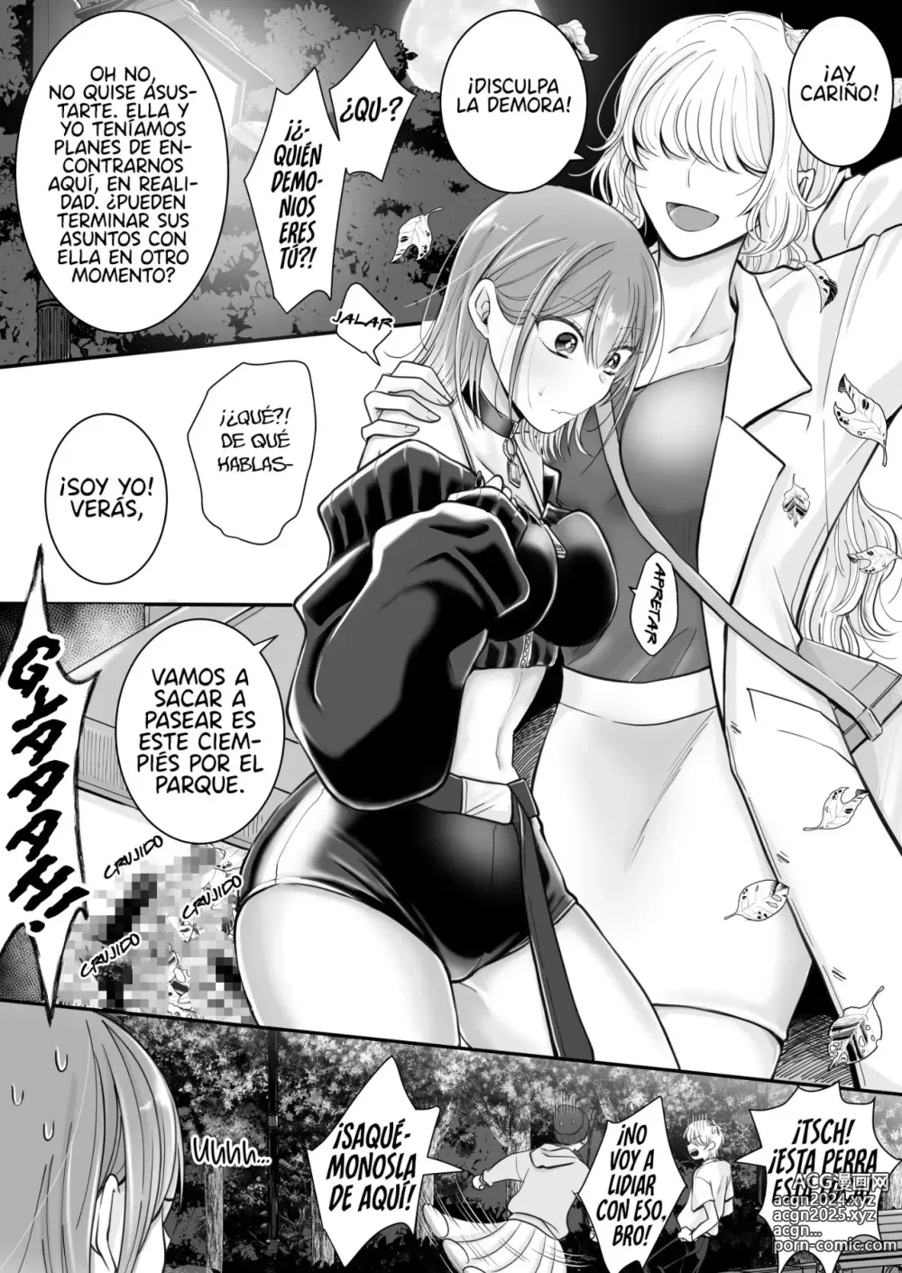 Page 4 of doujinshi Yuri de Succubus  Vol. 1 No puedo creer que haya caido por una humana