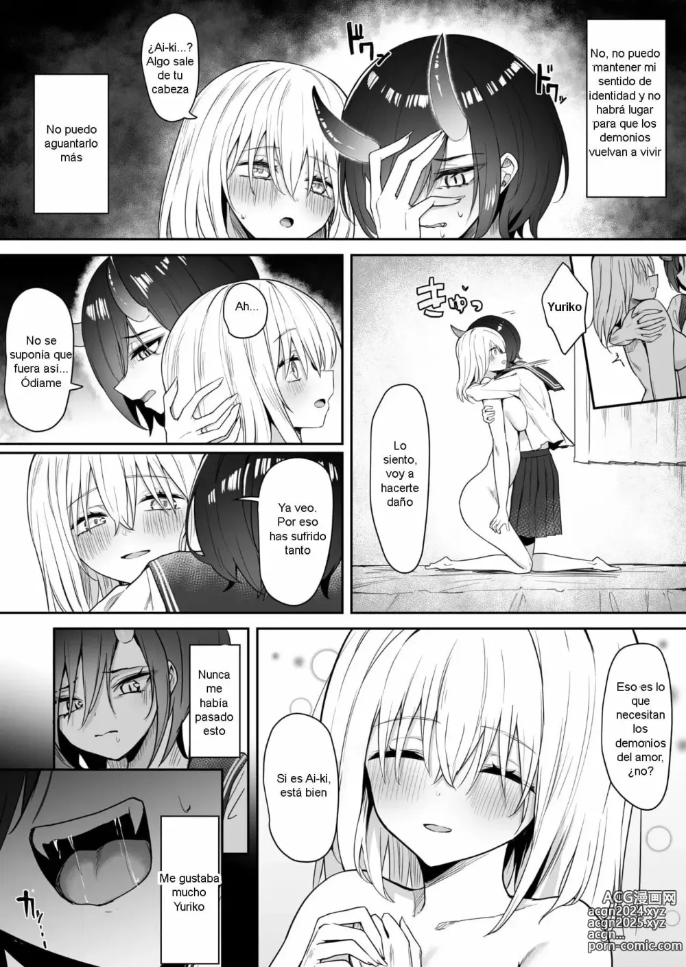 Page 12 of doujinshi Yuri Tenshi to Ai no Oni